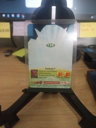 Dragon Ball Z Lamincard Darbula 136