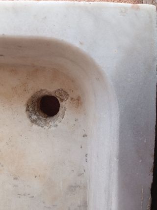 Pica de mármol antigua