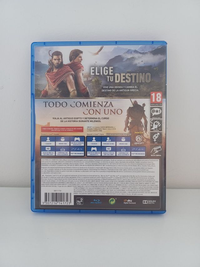 Assassin's Creed Odyssey y Origins PS4