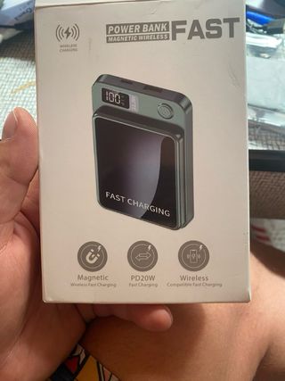 Power bank magnética 22.5W