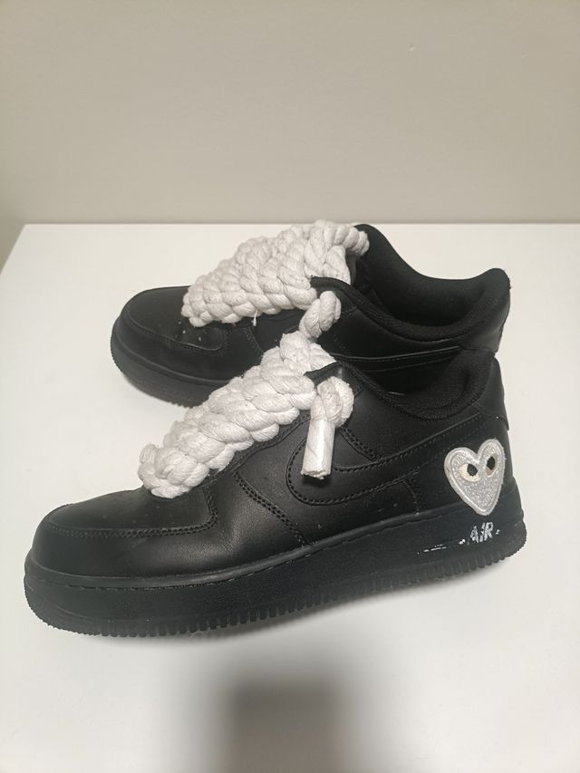 Nike Air Force One Talla 42 Negro