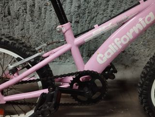 Bicicleta Infantil BH California Rosa