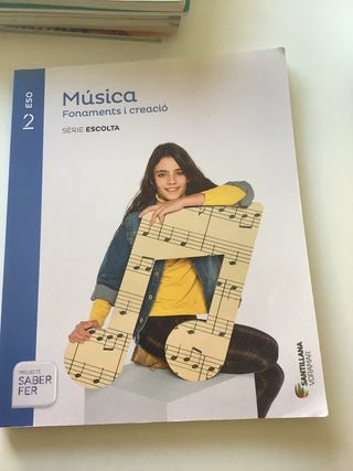 Libro Música 2 ESO Santillana