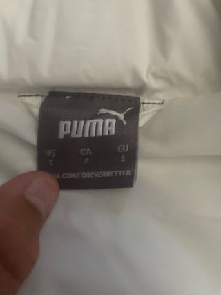 Chubasquero Valencia Puma Blanco