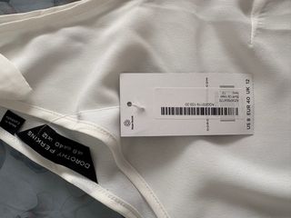 Blusa blanca tirantes Dorothy Perkins