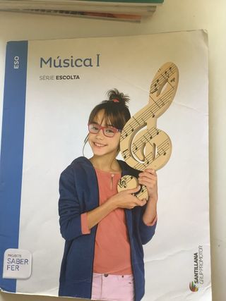 Libro Música I ESO Serie Escolta