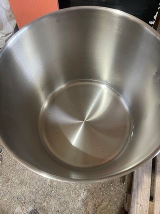 Olla grande de acero inoxidable