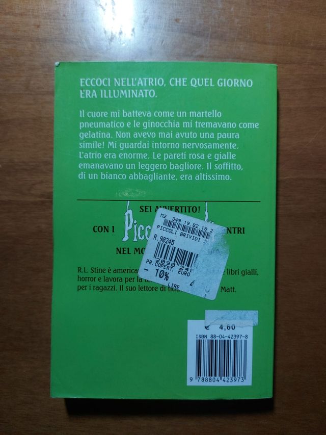Libro Piccoli Brividi - L'attacco del mutante