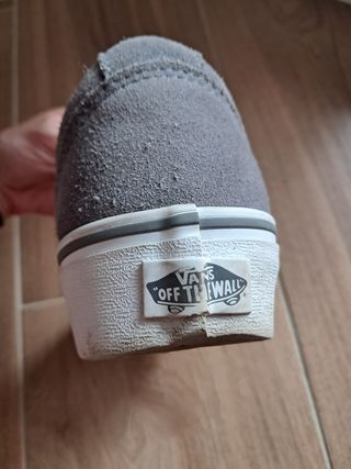 Zapatillas Vans grises