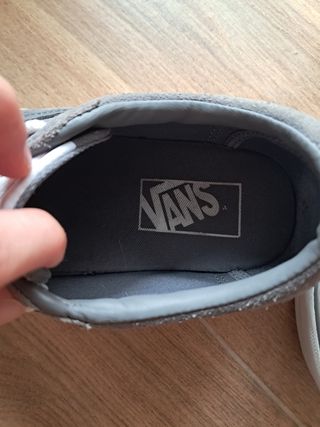 Zapatillas Vans grises