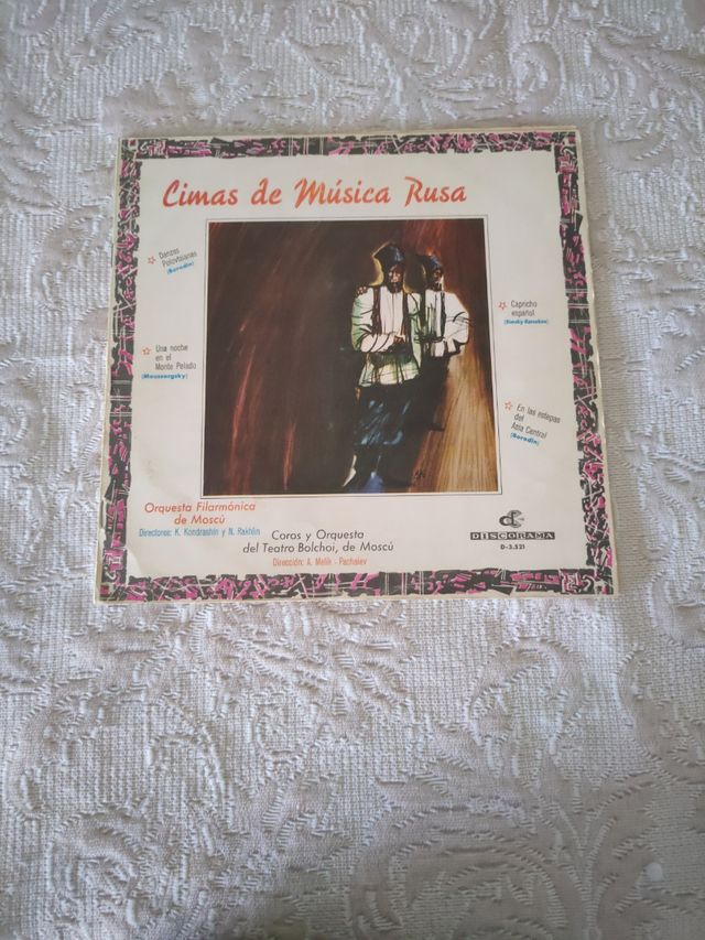 Lote Vinilos Música Rusa Clásica y Popular