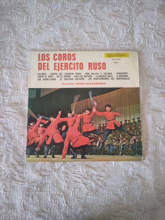 Lote Vinilos Música Rusa Clásica y Popular