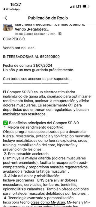 COMPEX SP 8.0
