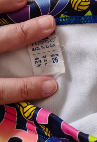 Costume da bagno stampato Slip Turbo per bambino