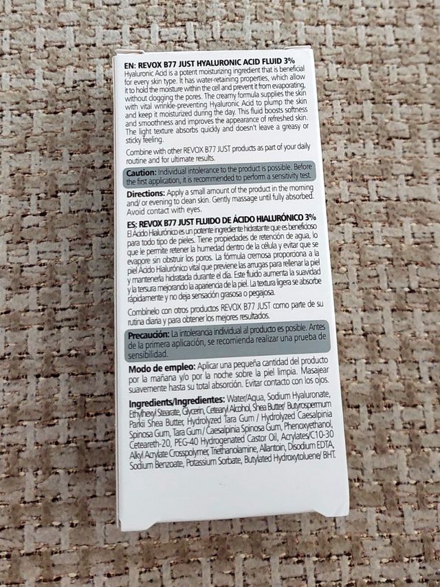 Crema Facial Ácido Hialurónico