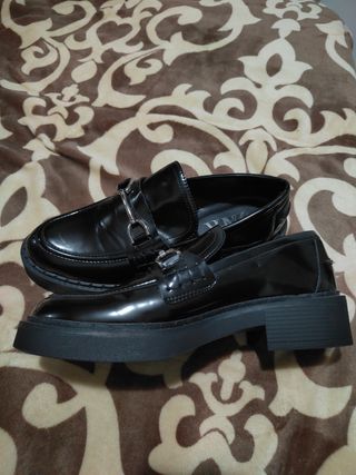 Zapatos Zara Mujer Talla 40 Negros