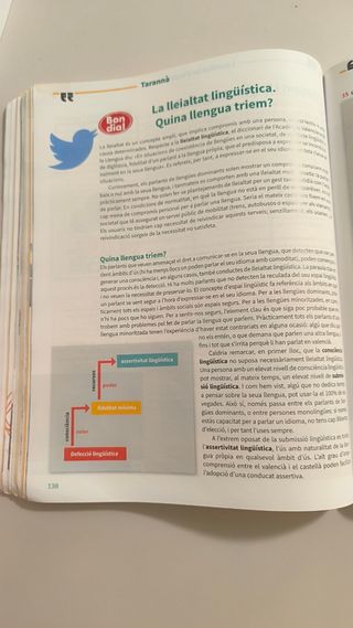 Valencia: Lengua i Literatura,  1 Bachillerato