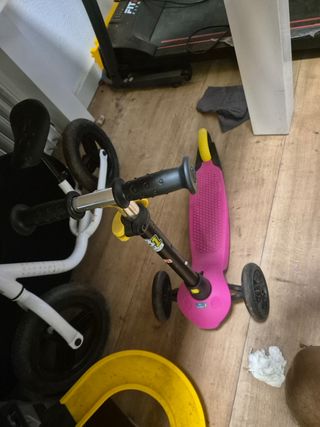 Patinete 3 Ruedas Rosa