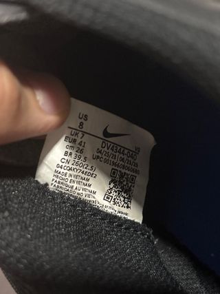 Zapatillas de fútbol Nike negras