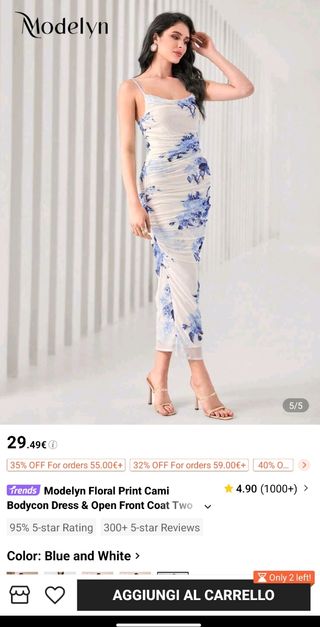 Vestido Modelyn floral M