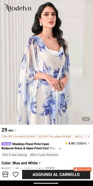 Vestido Modelyn floral M