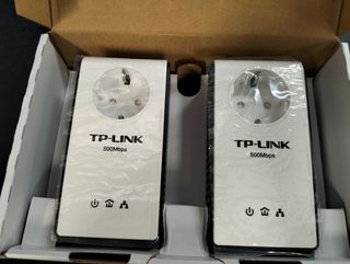 Adaptador PLC TP-LINK AV500 500Mbps con enchufe