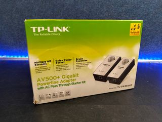 Adaptador PLC TP-LINK AV500 500Mbps con enchufe
