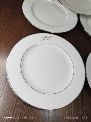 LIMOGES POSTRE PORCELANA VINTAGE