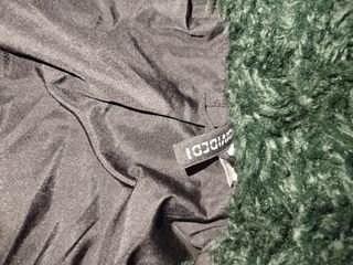 Abrigo pelo H&M verde