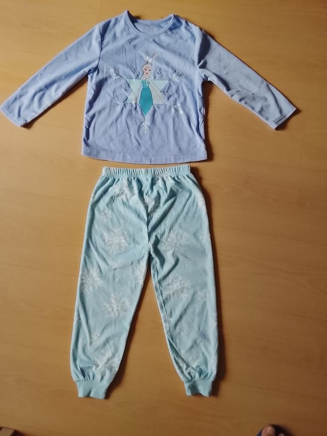 Pijama Niña Frozen Azul