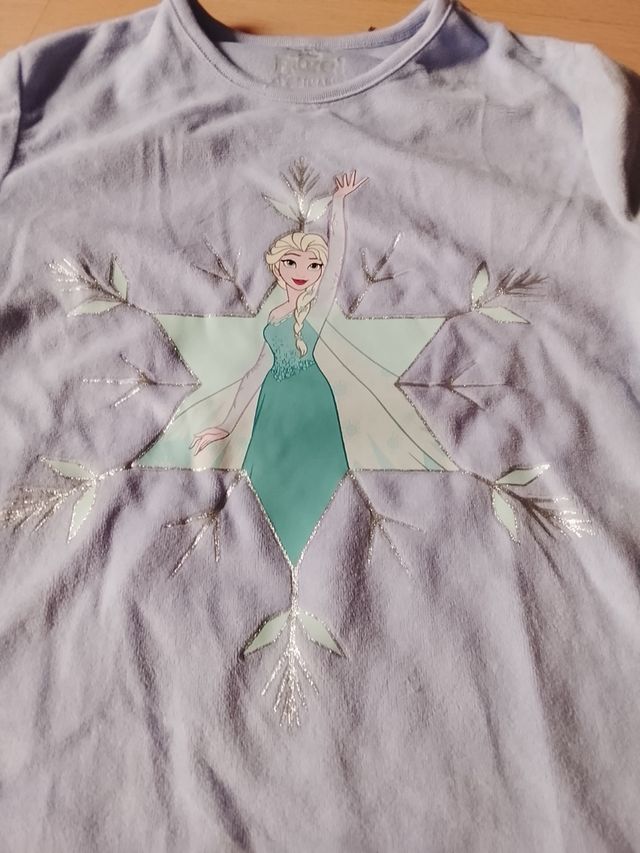 Pijama Niña Frozen Azul