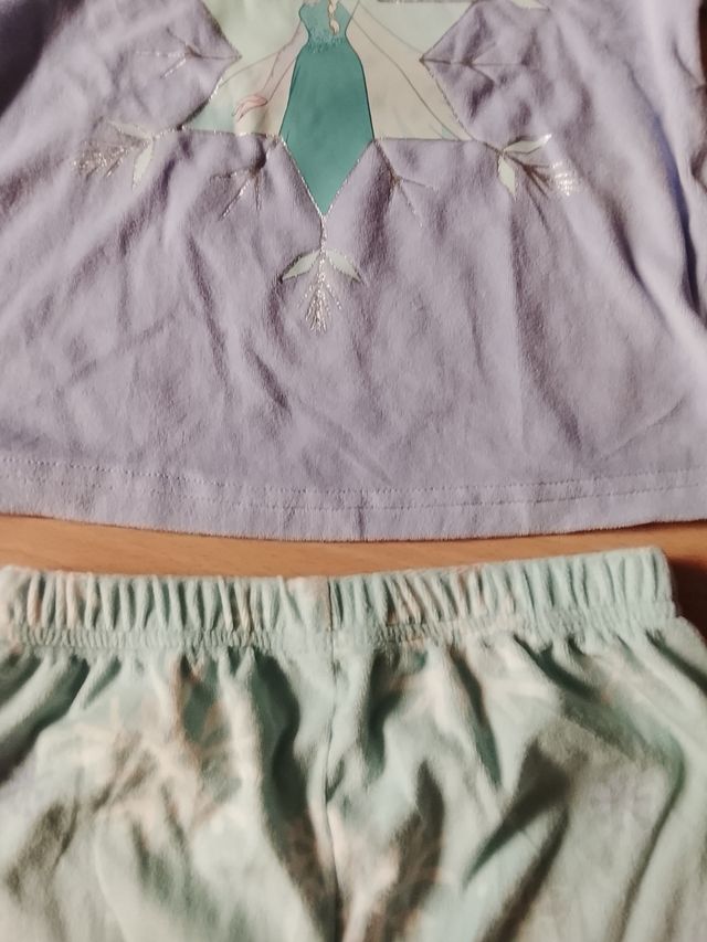 Pijama Niña Frozen Azul