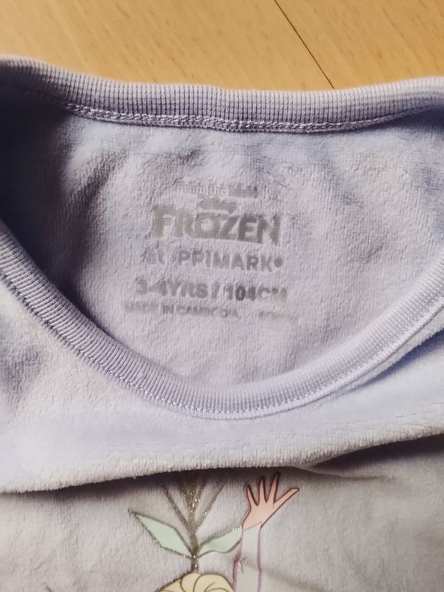 Pijama Niña Frozen Azul