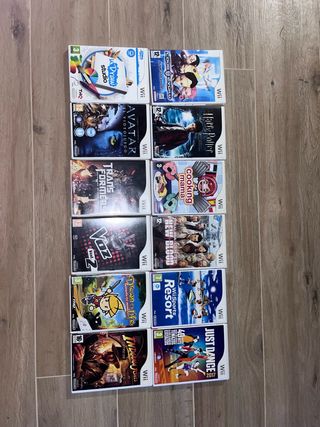Videojuegos de la WII, venta por separado