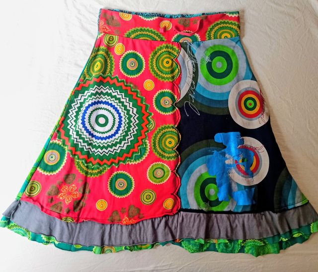 Falda Desigual Talla M