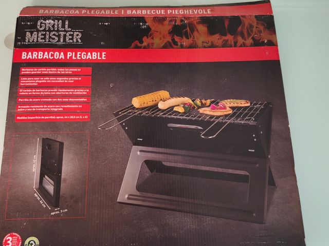 Barbacoa Plegable Grill Meister