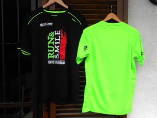 2 magliette tecniche running/trekking L