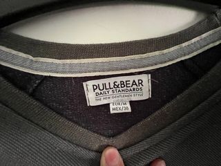 Sudadera pull&bear Standards Reworked Verde Oliva