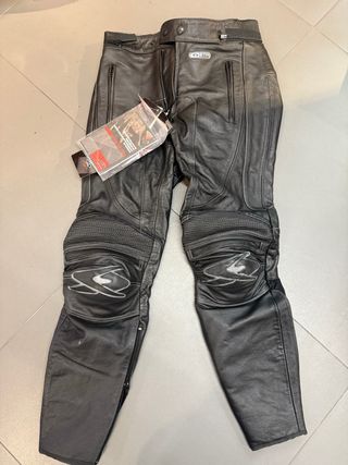 Pantalones de cuero para moto mujer NUEVOS
