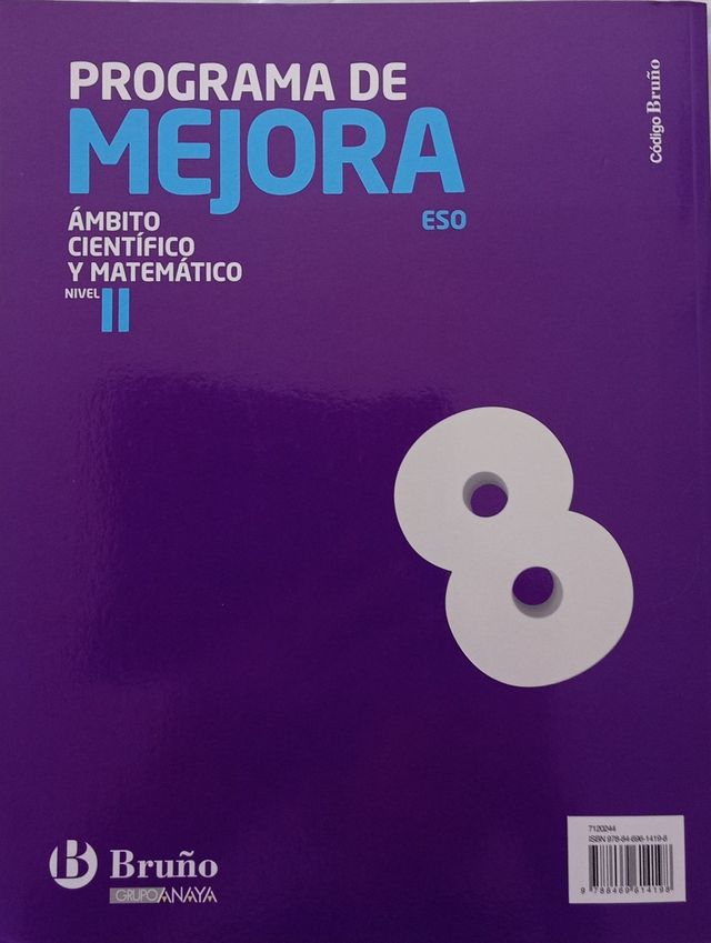 Programa de Mejora Ámbito Científico matemático 2