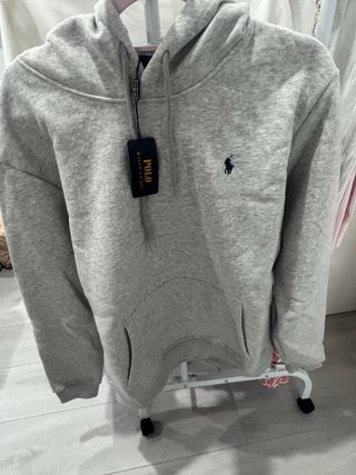 Sudadera Ralph Lauren Gris Talla L Nueva