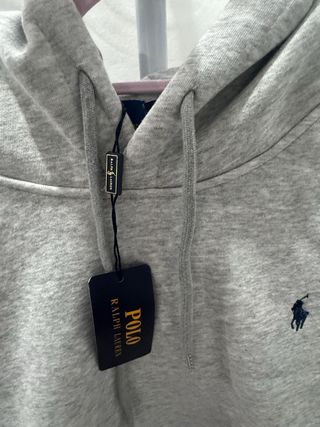 Sudadera Ralph Lauren Gris Talla L Nueva