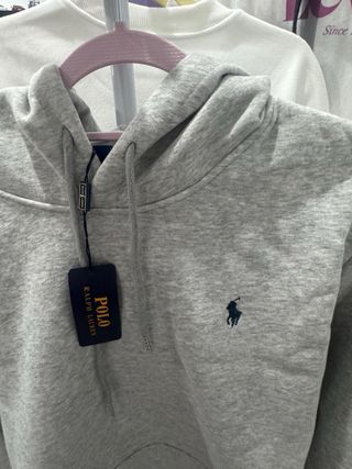 Sudadera Ralph Lauren Gris Talla L Nueva
