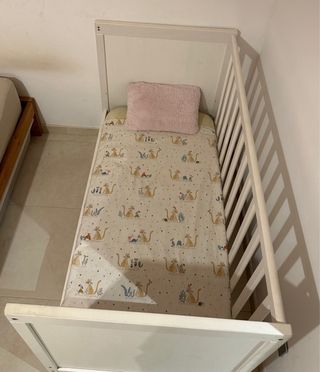 Cuna Ikea Sundvik blanca