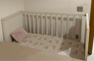 Cuna Ikea Sundvik blanca