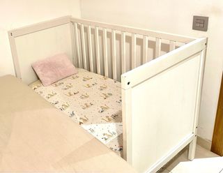 Cuna Ikea Sundvik blanca