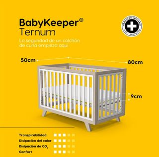 Colchón Minicuna Babykeeper 50x80cm