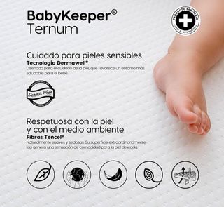 Colchón Minicuna Babykeeper 50x80cm