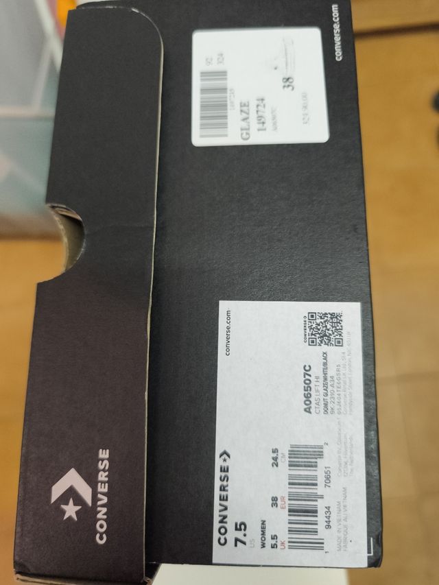 Converse plataforma rosa palo talla 38