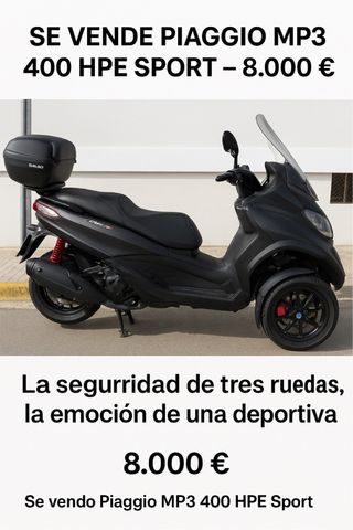 Piaggio MP3 400 HPE Sport